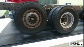 Tamiya truck lift axle. Scale 1/14