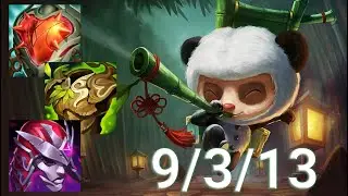 TANK Teemo Top VS Riven | Patch 13.1