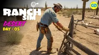 Ranch Simulator Desert | Day 05 | Game Play Live Stream | GamezDudez