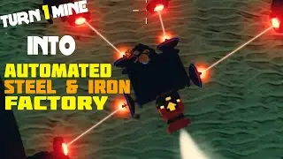 CRAFTOPIA - STEEL & IRON Factory on Autopilot FAST & WELL OPTIMIZED