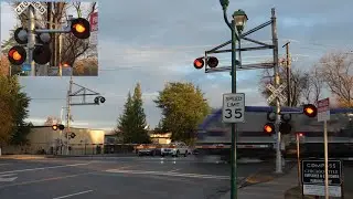 ACE Train 05 West | Santa Rita Rd. Railroad Crossing, Pleasanton CA