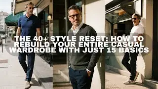 The 40+ Style Reset: How to Rebuild Your ENTIRE Casual Wardrobe With Just 15 Basics