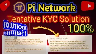 Pi Kyc tentative approval solution | Pi network Kyc problem in Urdu Hindi #pinetwork #piupdate