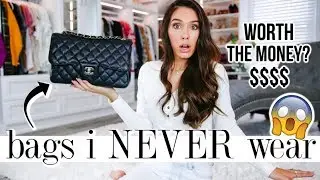 5 Luxury Handbags I NEVER WEAR! *Are they worth the money??*
