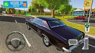 Classic Car Driving Simulator in The City - Roundabout 2: City Driving Sim - Android Gameplay