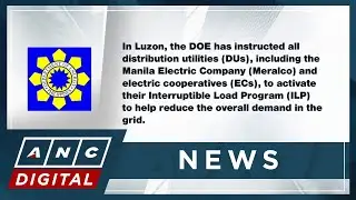DOE coordinating with power stakeholders to minimize impact of Luzon Grid red alert | ANC
