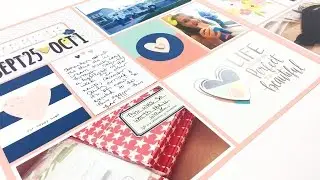 Project Life 2016 Week 39 | Simple Stories Posh Collection