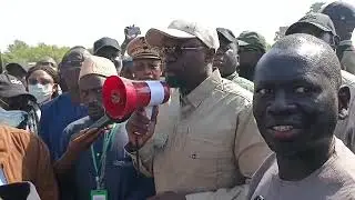 Ndiébel/ Kaolack : Ousmane Sonko annonce la restructuration de l'agriculture (visite)