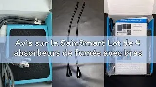 Avis sur la SainSmart Lot de 4 absorbeurs de fum&eacute;e avec bras de soudure magn&eacute;tiques flexibles pour t