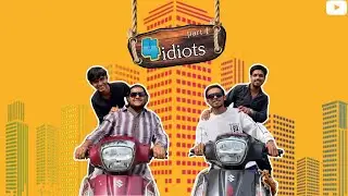 4 idiots || part 01 || present by 4 Friend vines || Comedy video || #comedy #edit
