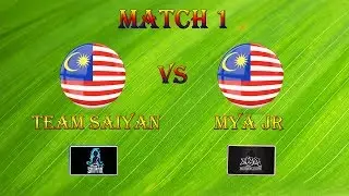 TEAM SAIYAN VS MYA JR | MSC Grand Final - Match 1 | Mobile Legends Bang Bang