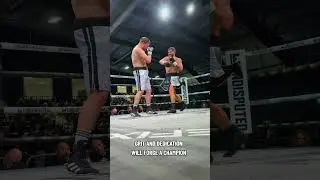 Josh Simms shows GRIT ❤️🥊 #boxing #boxer #ko #heavyweight #fighting #fighter #joshua #jakepaul