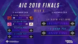 AIC 2018 Grand Finals - English Rebroadcast