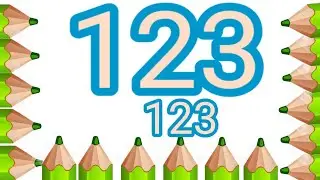 counting numbers/write and read numbers/123learning for kids/1-10/12345 counting for kids #counting1