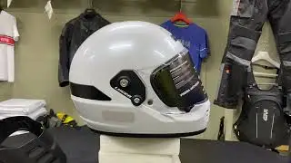 Capacete Custom Lucca Cruiser Glossy Pearl White