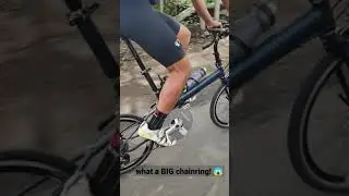 What A Huge #chainring I've Ever Seen! #shorts