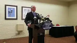 Governor John Bel Edwards at the Baton Rouge Press Club