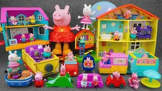 93 Minutes of Satisfying ASMR Unboxing | Adorable Peppa Pig Play With Peppa's Friend Family House