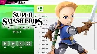 Mii (Male) Voices - Super Smash Bros Ultimate