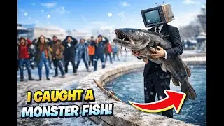 I tried to catch a fish with CANDY... It went wrong 💀)