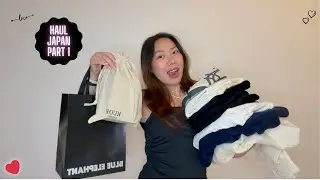 HAUL JAPON & Corée // PART 1 (Uniqlo, Kuoe, Blue elephant ...)