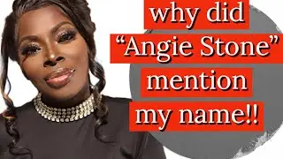 Why Did Angie Stone Mention My Name Part #1!! #angiestonedied #angiestone #angiestoneaccident
