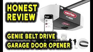 Genie Belt Drive Garage Door Opener Review (StealthDrive 7155 Connect Smartphone)
