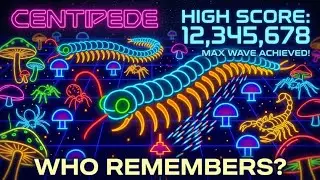 Atari 50: The Anniversary Celebration: Centipede Arcade Game Play, Who Remembers This?