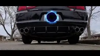 2014 Dodge Charger V6 with Flowmaster Super 44 Muffler startup