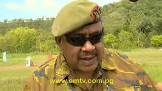 PNG Defence Force Demonstrate Fire Power Capability