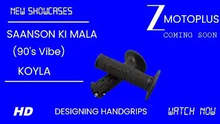 Saanson Ki Mala| 90's Vibe | Koyla | Shah Rukh Khan, Madhuri Dixit - Designing Handgrips |Z Motoplus