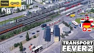 Transport Fever 2 | S8 F60 | Freiburg - Stra&szlig;burg | Deutschland Map | Lets Play