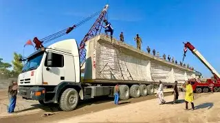 World&rsquo;s Longest Truck Hauling Oversized Biggest Rock | Extreme Heavy Equipments