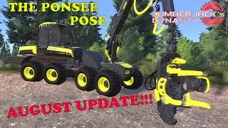 Lumberjack's Dynasty August Update     Ponsse equipment is here