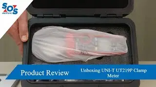 Unboxing UNI-T UT219P Clamp Meter | Power & Harmonics Analyzer | SOS electronic
