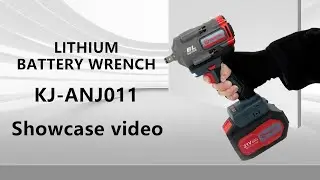 Lithium battery wrench KJ-ANJ011 Showcase video