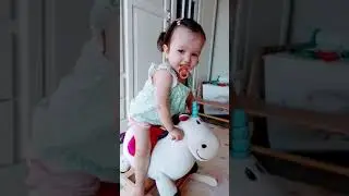 Nesrin sallanan atında 🐎🦄   #dıgıdık #at #sallananat #horse #unıcorn #btoys #shorts