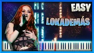 RUSLANA - LOKADEM&Aacute;S | EASY Piano Tutorial by OCTOBER