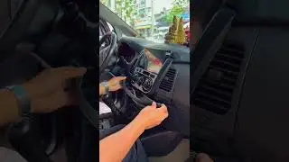 Hướng dẫn lắp đặt m&agrave;n h&igrave;nh Innova 2006-2016 tại nh&agrave; #otohungcuong #xuhuongyoutube #toyota