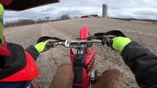 Honda XR100 Shread Session