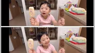 7살 시윤이 아이스크림만들기