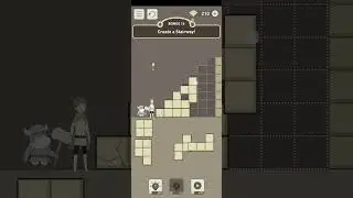 IQ Dungeon 2   Level 119 Bonus 16 Create a Stairway #gameplay #walkthrough
