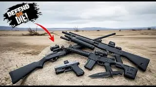 The 8 Survival Firearms You Need When Help ISN'T Coming (SHTF Guide)