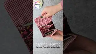 [DIY] Coin Wallet 👛 sewing tips