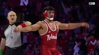 AJ Ferrari Nebraska Husker Wrestling против Brady Colbert Army Heavyweight 11/7/25 #ajferrari #wr...