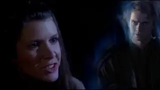 Anakin's Force Ghost Speaks to Leia