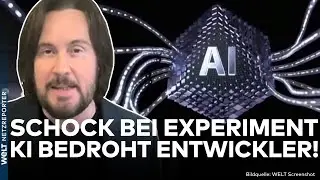 KI: Donnerschlag! Schock bei Experiment! Künstliche Intelligenz bedroht Entwickler wegen Eingriff