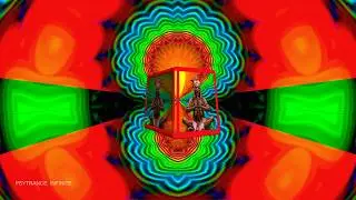 🌀 SHAMANIC PSYTRANCE: Continuous Loop (3D Visuals) | Psychedelic Journey #13