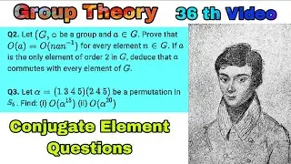 Conjugate Element Questions | #conjugate #grouptheory #maths