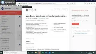 Postuler via pôle emploi